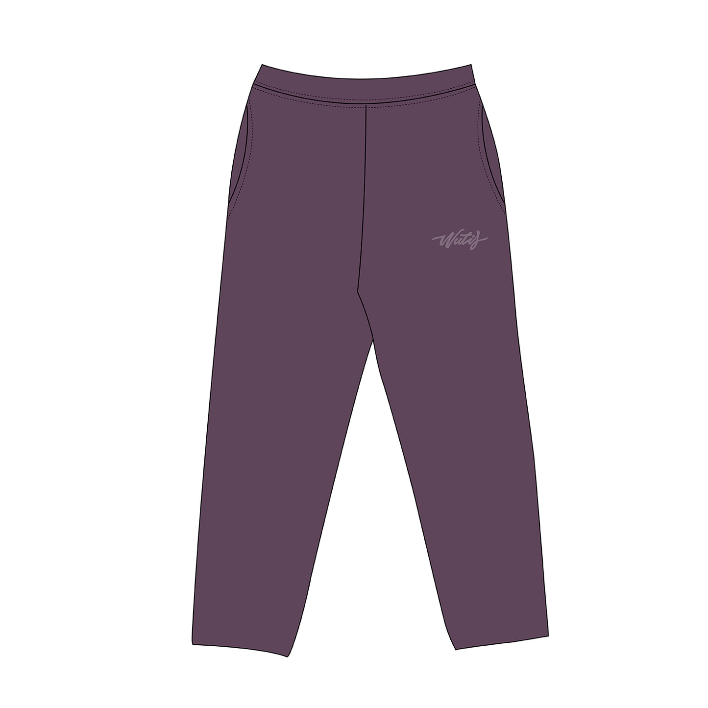Purple bloom sweatpants